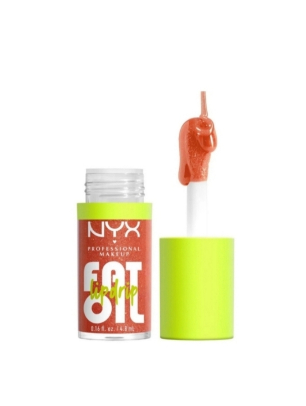 Nyx Fat Oil 'Follow Back' Coral Shimmer 4.8ml A1